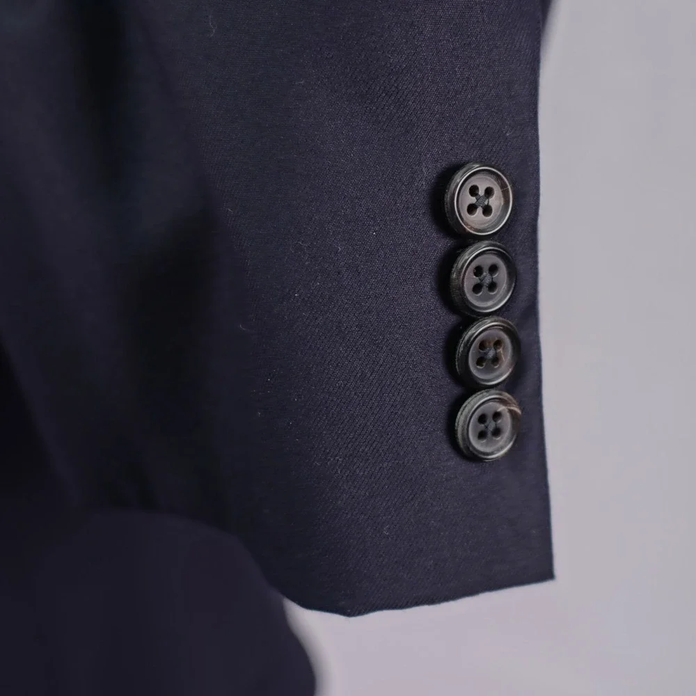 Hickey Freeman Boardroom Wool‎ Blue 2 Button Blazer 42R / Slim Fit 44R